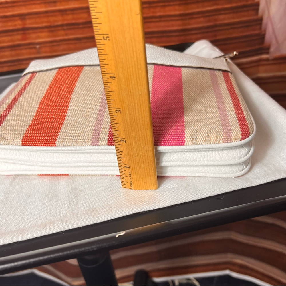 Kate Spade Leila Pink and Orange Crossbody Bag with Modern Design, triple gusset - Picture 15 of 17